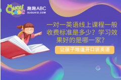 一對一英語線上課程一般收費(fèi)標(biāo)準(zhǔn)是多少？學(xué)習(xí)效果好的是哪一家？