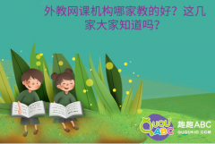 外教網(wǎng)課機(jī)構(gòu)哪家教的好？這幾家大家知道嗎？