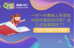 一對一外教網(wǎng)上英語培訓(xùn)如何鑒別好壞呢？這三點(diǎn)知道就好了！